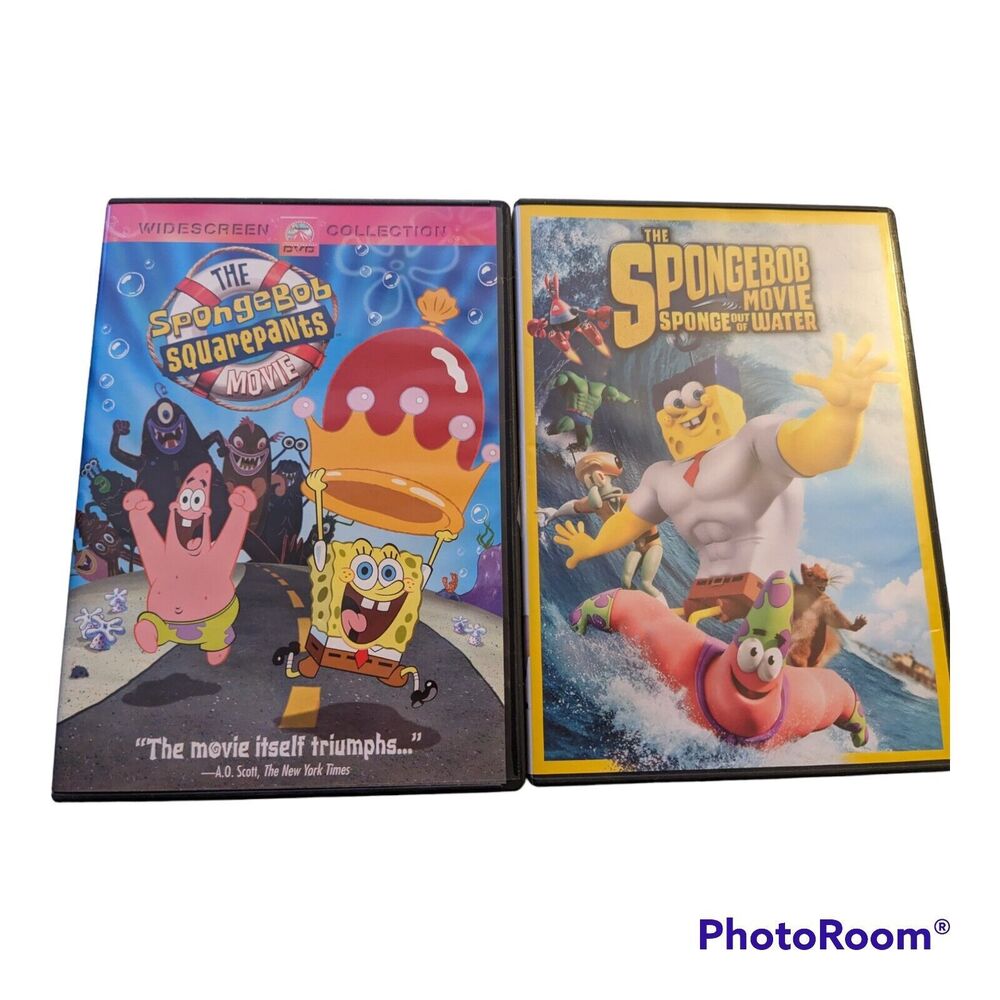SpongeBob Squarepants Movie Collection Sponge Out of Water (2 DVD Set)